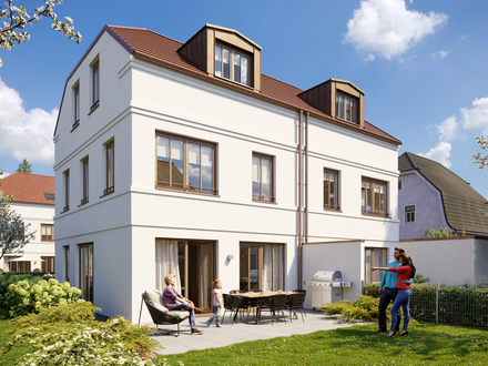 HEGERICH: Befristetes Angebot zum Baustart: Ruhig & zentral gelegene Doppelhaushälfte in Krailling!