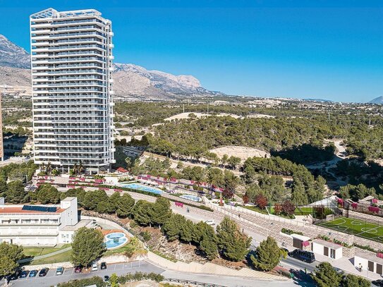 Neubau-Luxus-Apartments mit Fernblick bei Poniente Beach in Benidorm