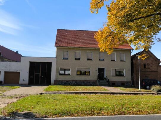 Dreiseitenhof in Welsickendorf, toller Garten, viel Platz und Nebengelasse