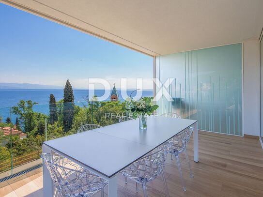 OPATIJA, ZENTRUM - luxuriöse Wohnung in einem neuen Gebäude mit Pool, Aussicht, nahe am Meer und Opatija