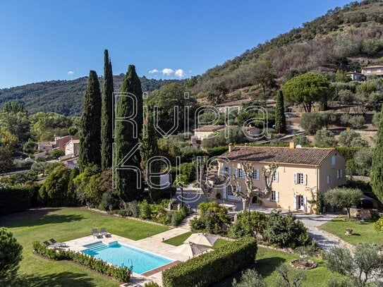 Unique bastide, ten km from Cannes in Auribeau-sur-Siagne