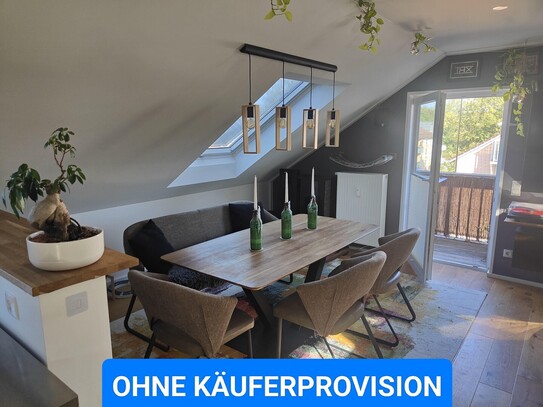 Neuwertige 2ZKB-Dachgeschosswohnung *OHNE PROVISION*