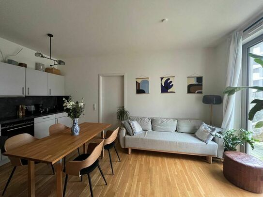 Attraktive 2-Raum-Wohnung mit Terrasse, Gäste WC und EBK in Quatier Luisenpark