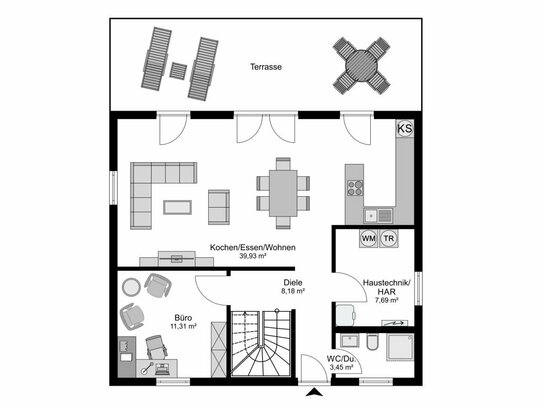 Exklusives Grundstück in bester Lage mit Traumhaus von STREIF Haus