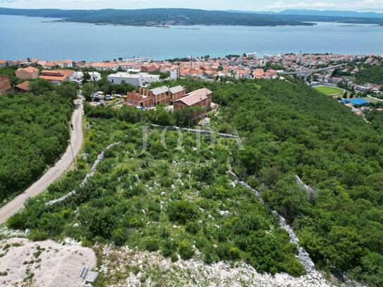 Crikvenica, hervorragendes Terrain mit Panoramablick