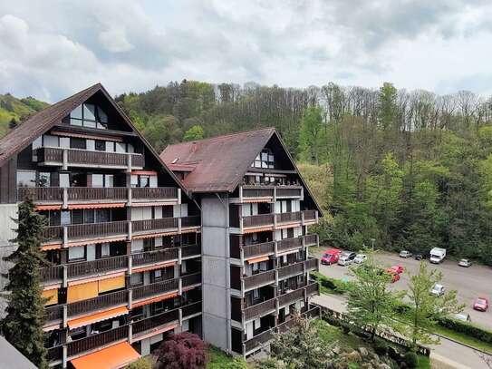 Gemütliche 1-Zimmer Dachgeschoss-Wohnung mit Balkon und Außenstellplatz