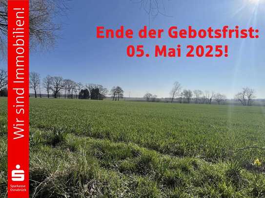 5,7 ha Landwirtschafts- fläche gegen GEBOT