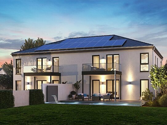 Mehrfamilienhaus, Schlüsselfertig in KFW 40 Standart Bauweise mit Bergblick