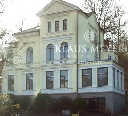 Gelegenheit - Fabrikanten Villa aus der Gründerzeit als Firmensitz - Büronutzung, 10 Stellplätze