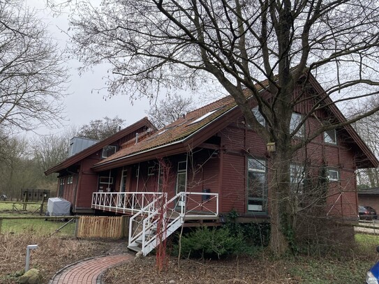 Holzhaus in ökologischer Bauweise