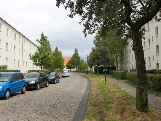 Sanierte Wohnung im Erdgeschoss...