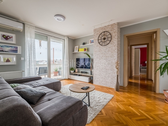 Verkauf, Neu-Zagreb, Veliko Polje, moderne möblierte dreizimmer-penthouse-wohnung