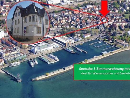 Exklusive und großzügige 3-Zimmerwohnung mit Terrasse, direkt am Bodensee in KfW-Effizienzhaus