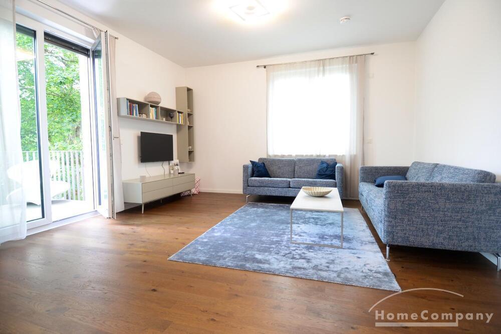 Exklusive, voll möblierte 4-Zimmer-Neubauwohnung mit Terrasse und Golfplatzblick in Berlin-Kladow - Photo 1
