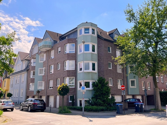 Hochwertige Stadtwohnung mit Aufzug, Garage & Balkon mit Weitblick in Top-Lage von Moers