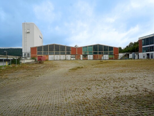 Lager-/Logistikfläche ca. 2.000 m², Freiflächen uvm. in Bad Wildungen zu vermieten!