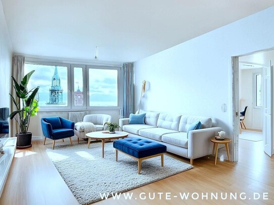 Traumwohnung Hackescher Markt in Mitte: 3 Zimmer, unglaubliche Aussicht und Balkon