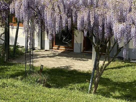 Wohnen wie im eigenen Haus - 3 Zi. mit 250 qm Garten