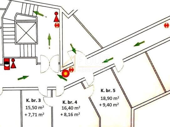 Geschäftsraum Centar, Rijeka, 18,90m2