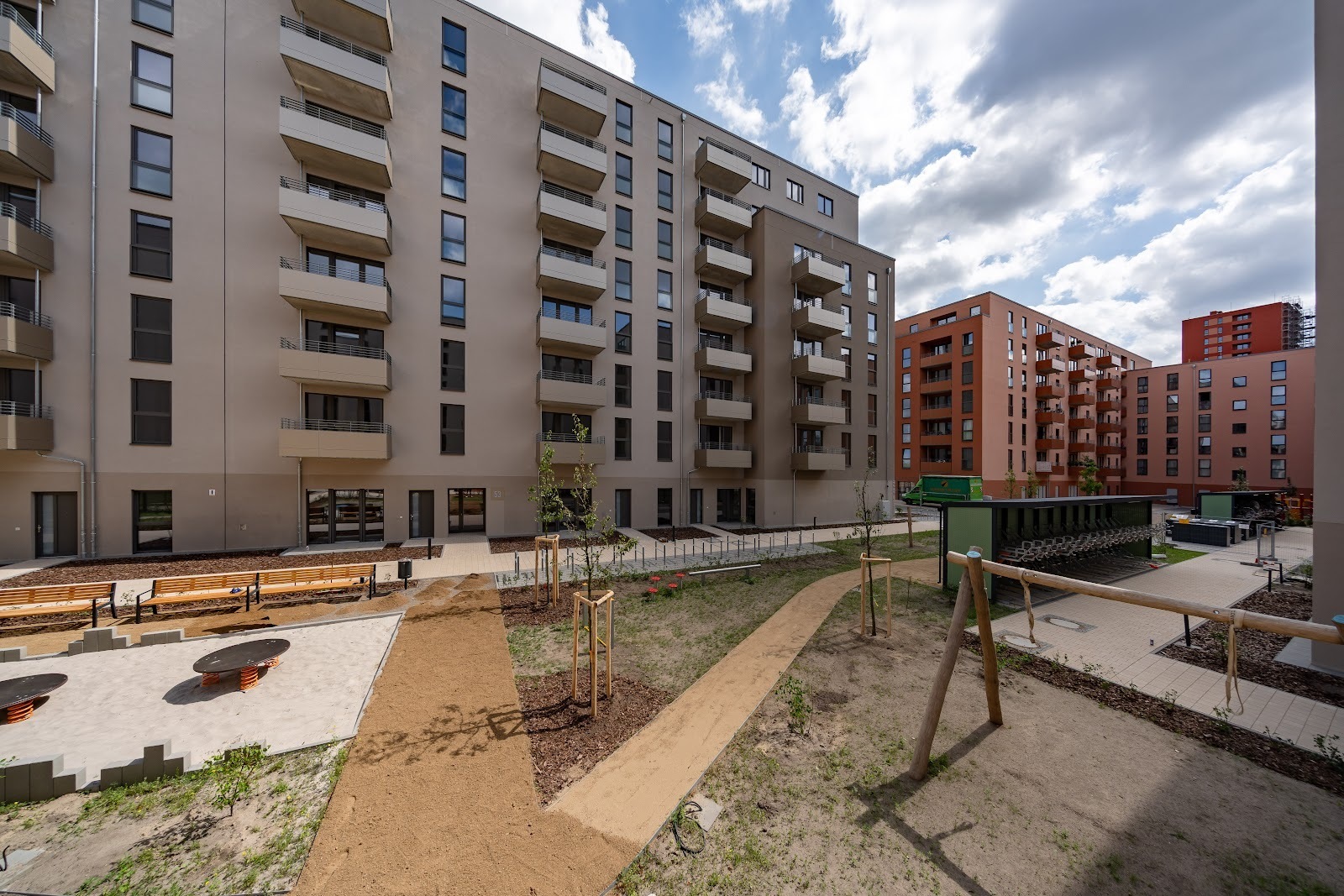 Gemütliche 3-Zimmerwohnung im Erstbezug / WBS bis 140% mit besonderen Wohnbedarf erf. - Foto 1