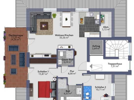 AS-Immobilien.com +++ Projektierter Neubau mit Tiefgarage und Aufzug +++