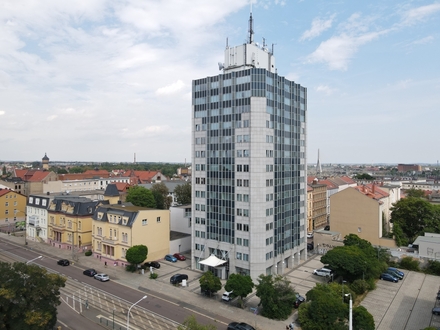 Chance nutzen! Vollklimatisierte Bürofläche im Halle-Tower