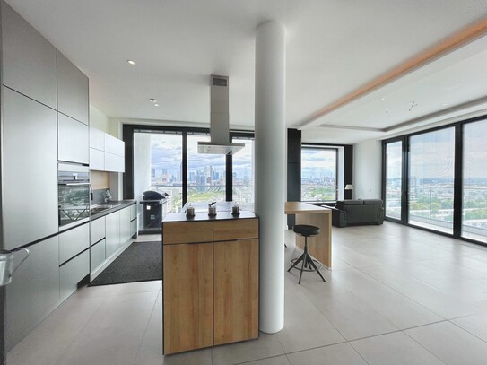 Luxus Pur- 4Zi Penthouse mit Skyline Blick