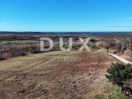 ISTRIEN, BUJE - Baugrundstück mit Panoramablick