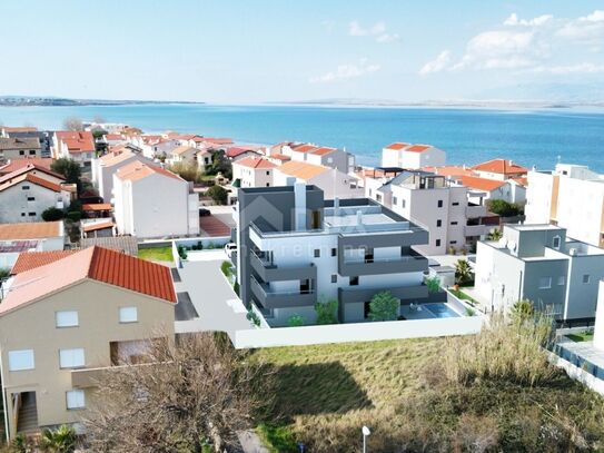 ZADAR, NIN - Penthouse in einem neuen Gebäude in der Nähe des Meeres S8