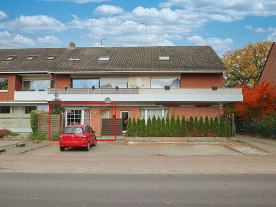 ##RESERVIERT## Erdgeschosswohnung mit Terrasse und Garage in Itterbeck