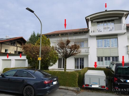 Dreifamilienhaus in guter Lage von Raubling - Erdgeschoss-Gartenwohnung frei!