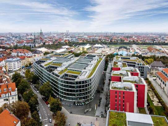 Urbanes Business Quartier mit Modernen Büroflächen