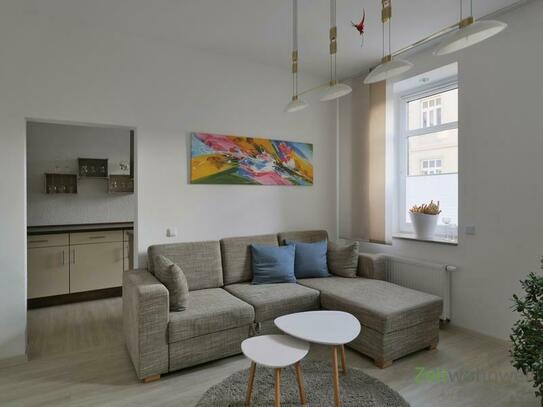 (EF1128_M) Weimar: Apolda, neu möbliertes 2-Zimmer-Apartment nahe der Innenstadt, Reinigungsservice möglich
