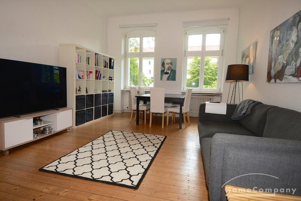 Charmante möblierte 2-Zimmer-Altbauwohnung in Berlin-Tempelhof - Photo 1
