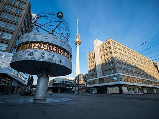 Zentrale 3-Zimmer-Wohnung am Alexanderplatz