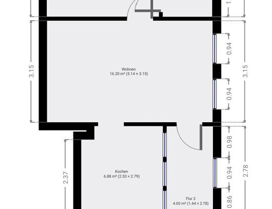 Sanierte 3 Zi Wohnung in Schöneck Büdesheim - 5,25% Rendite!