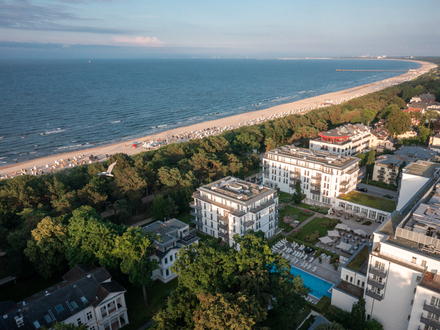 Die Residenz 3.6 - Wellness-Wellenreiten im eigenen Zuhause: Eigentumswohnung mit Seeblick und Sauna.