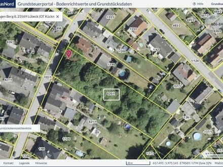 Baugrundstück, 2600m², 2 Doppelhäuser möglich !!! HL- Siems