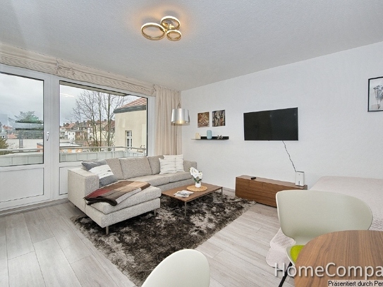 Wonderful, compact apartment in Düsseldorf’s Benrath area, with balcony and parking space