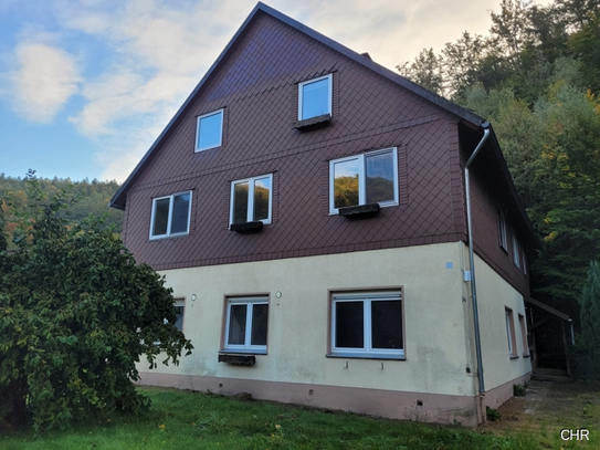 Geräumige Vierzimmerwohnung im Erdgeschoss mit Gartennutzung im schönen Wieda