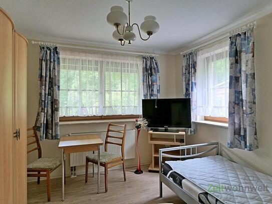 (EF0617_M) Dresden: Kauscha, kleines möblieres Apartment mit Terrasse und sep. Eingang, für Wochenendheimfahrer