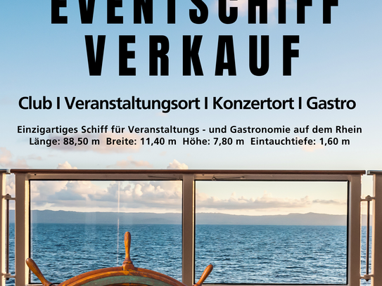 Ahoi! Tolles Event.- Veranstaltung.- Partyschiff zu erwerben!