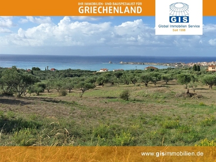 +++ GRUNDSTÜCK GRIECHENLAND PELOPONNES: Top-Investitionsgrundstück bei Methoni +++