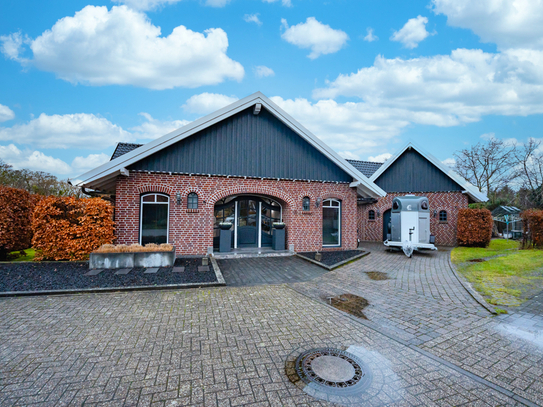 Hochwertiger Bungalow mit repräsentativem Gartenhaus in Hoogstede.