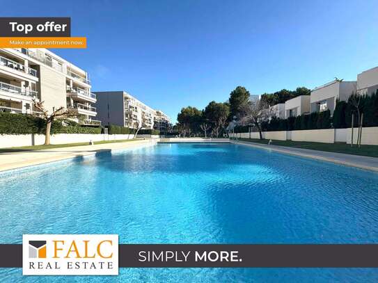 Apartment mit Pool, Terrasse & Parkplatz