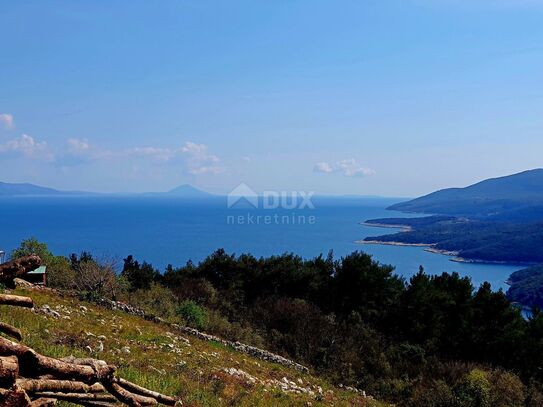 ISTRIEN, RABAC - Einzigartiges Baugrundstück mit Panoramablick auf das Meer