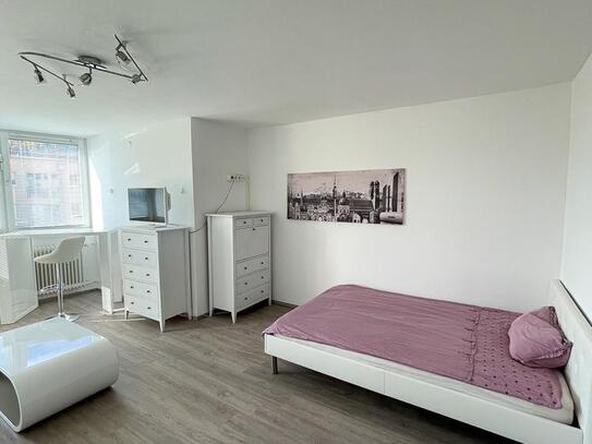 Komfortabel möbliertes Apartment in München-Westend mit wöchentlichem Wäschewechsel