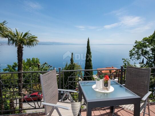 OPATIJA - Apartment zweite Reihe zum Meer mit Blick auf Kvarner