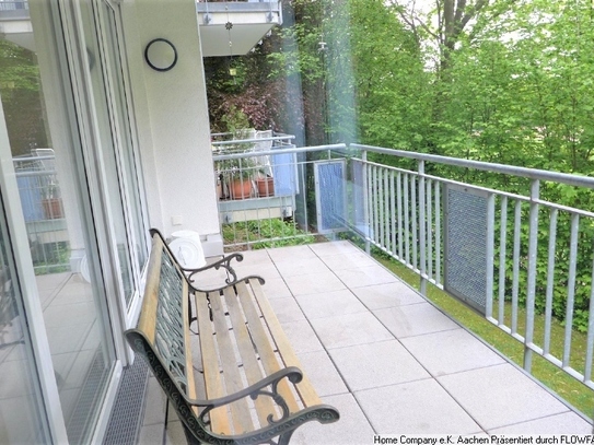 Kohlscheid: Barrierefreie, möblierte 2-Zimmerwohnung mit Balkon