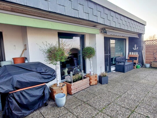 Terrassenwohnung auf der „Bel Etage“, unverbaubarer Blick!